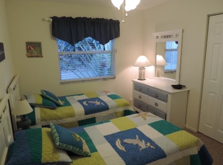 Fern Cottage - Anna Maria Island,FL - Twin Bedroom